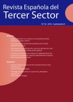 REVISTA ESPAÑOLA DEL TERCER SECTOR. Nº 33-2016 II CUATRIMESTRE