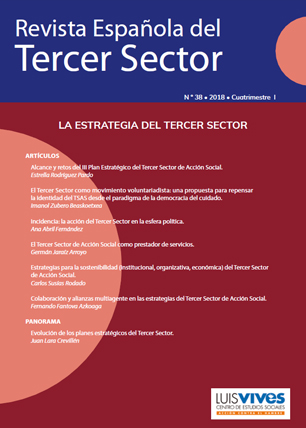 REVISTA ESPAÑOLA DEL TERCER SECTOR. Nº 38-2018 I CUATRIMESTRE