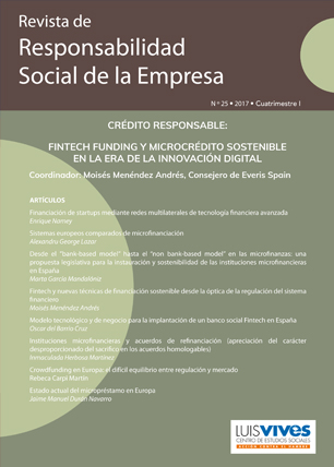 REVISTA DE RESPONSABILIDAD SOCIAL DE LA EMPRESA. Nº 25-2017 I CUATRIMESTRE